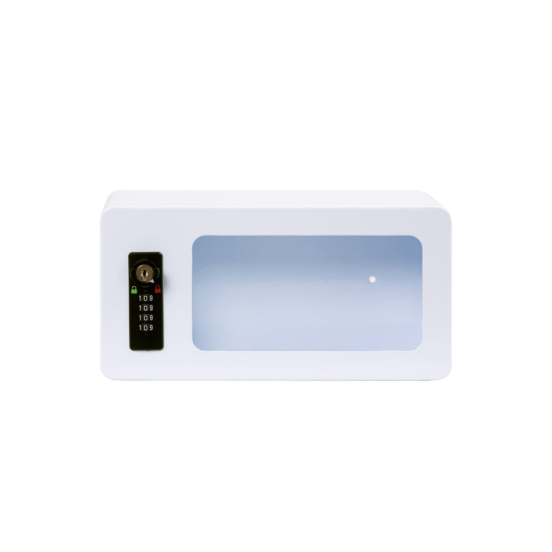 Medication Lock Box with Combination Keypad Lock