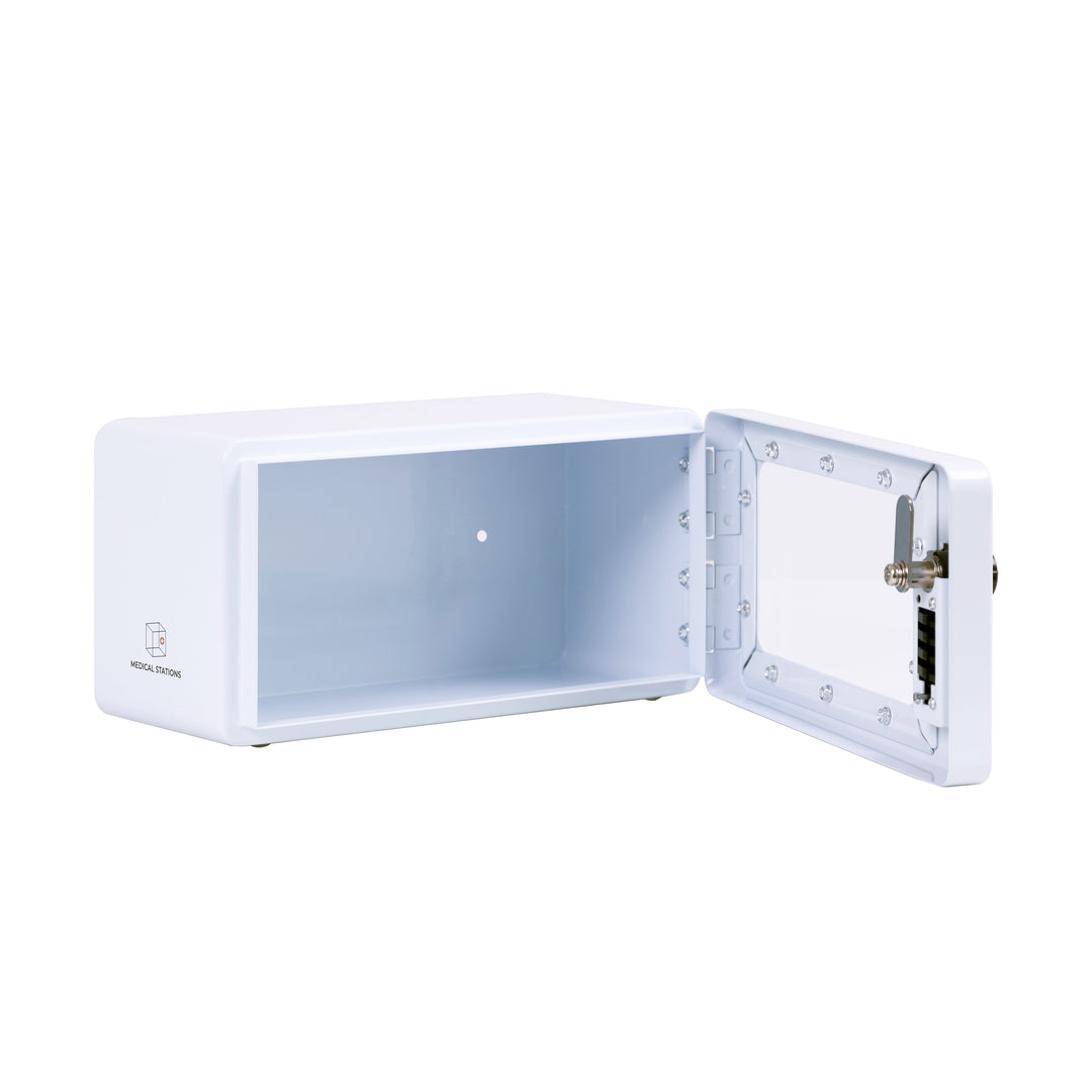 Medication Lock Box with Combination Keypad Lock