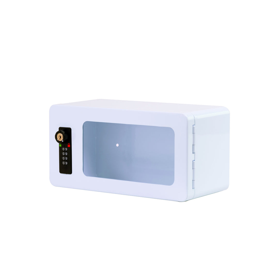 Medication Lock Box with Combination Keypad Lock