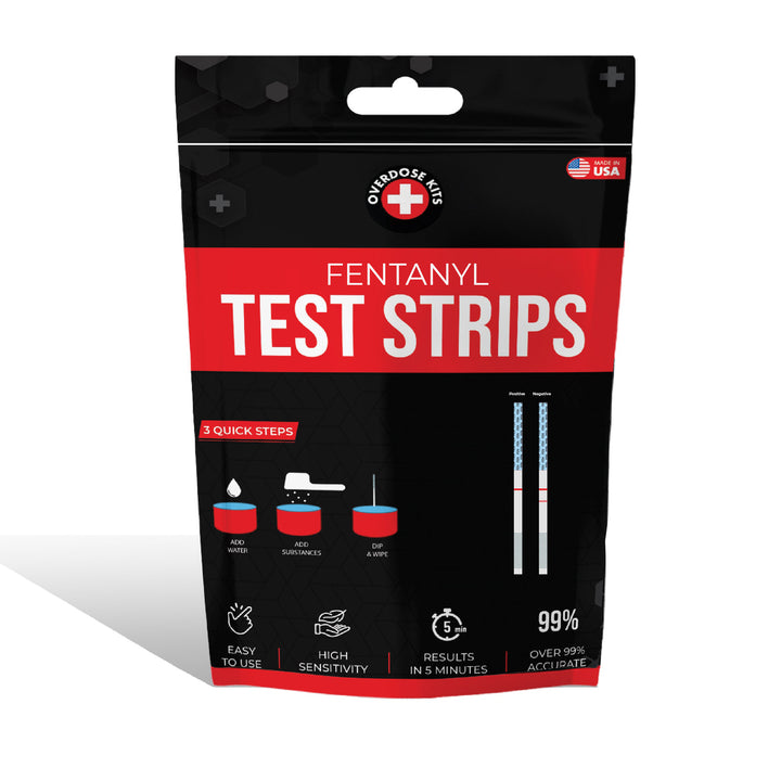 FYL Test Strip Kit (10 Pack) - Includes 10 FYL Test Strips, Mixing Container, 10mg Spoon and Instructions