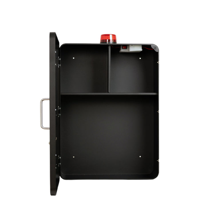 Emergency Medical Station Cabinet – Wall-Mounted Storage for AED, Naloxone, Bleeding Control & First Aid Kits