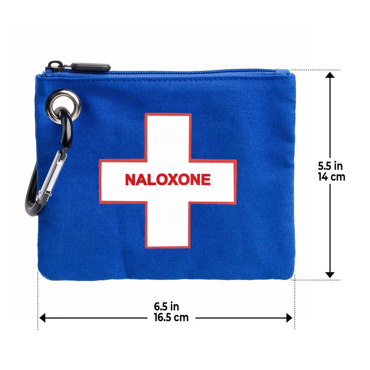 Naloxone Canvas Bag | Holds Two Naloxone Nasal Sprays