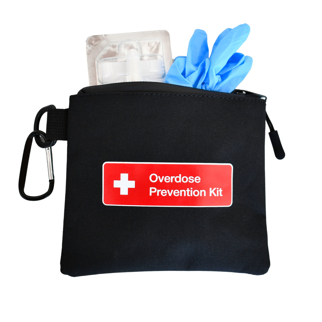 Naloxone Canvas Bag - Compact Overdose Prevention Kit Pouch (Naloxone not Included)