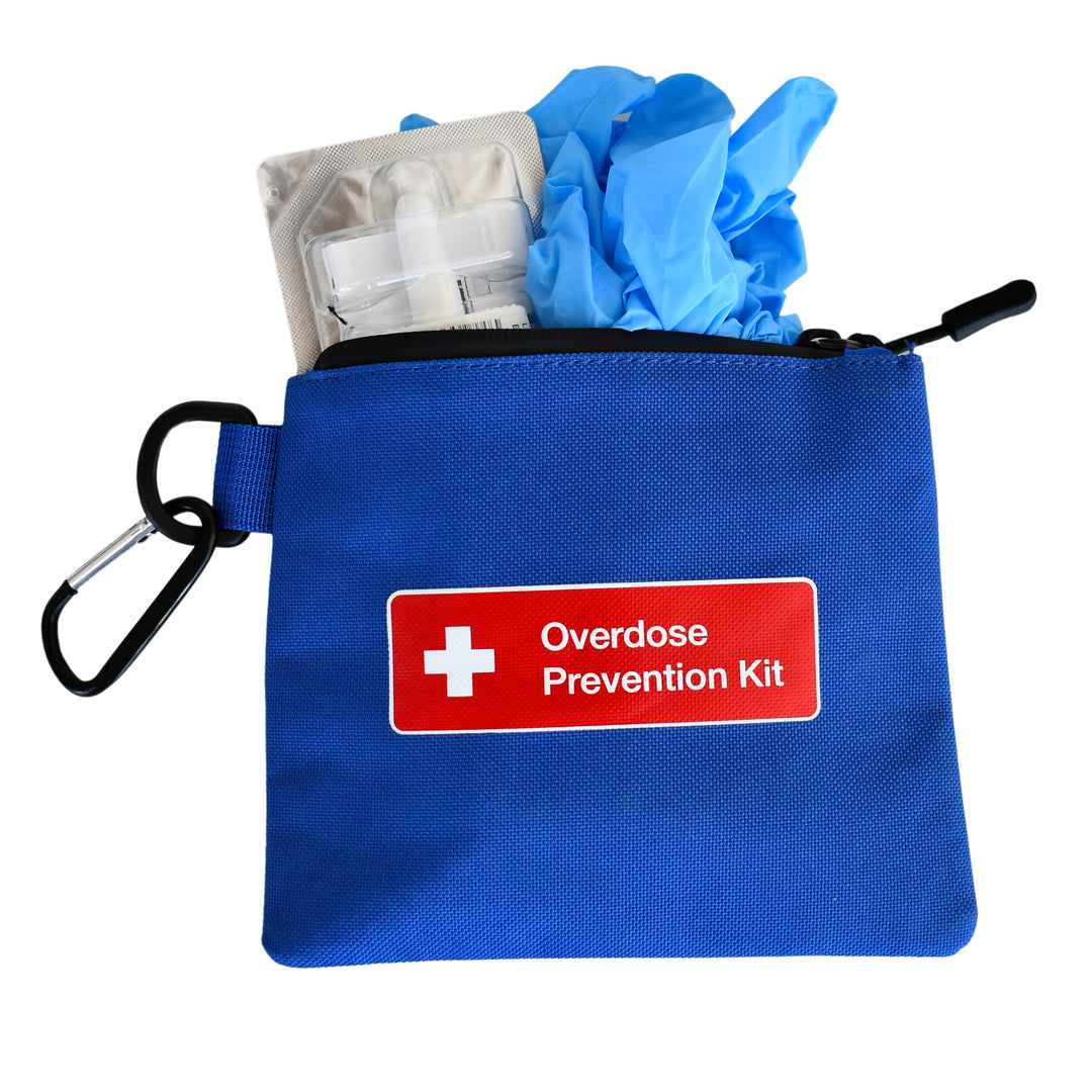 Naloxone Canvas Bag - Compact Overdose Prevention Kit Pouch (Naloxone not Included)