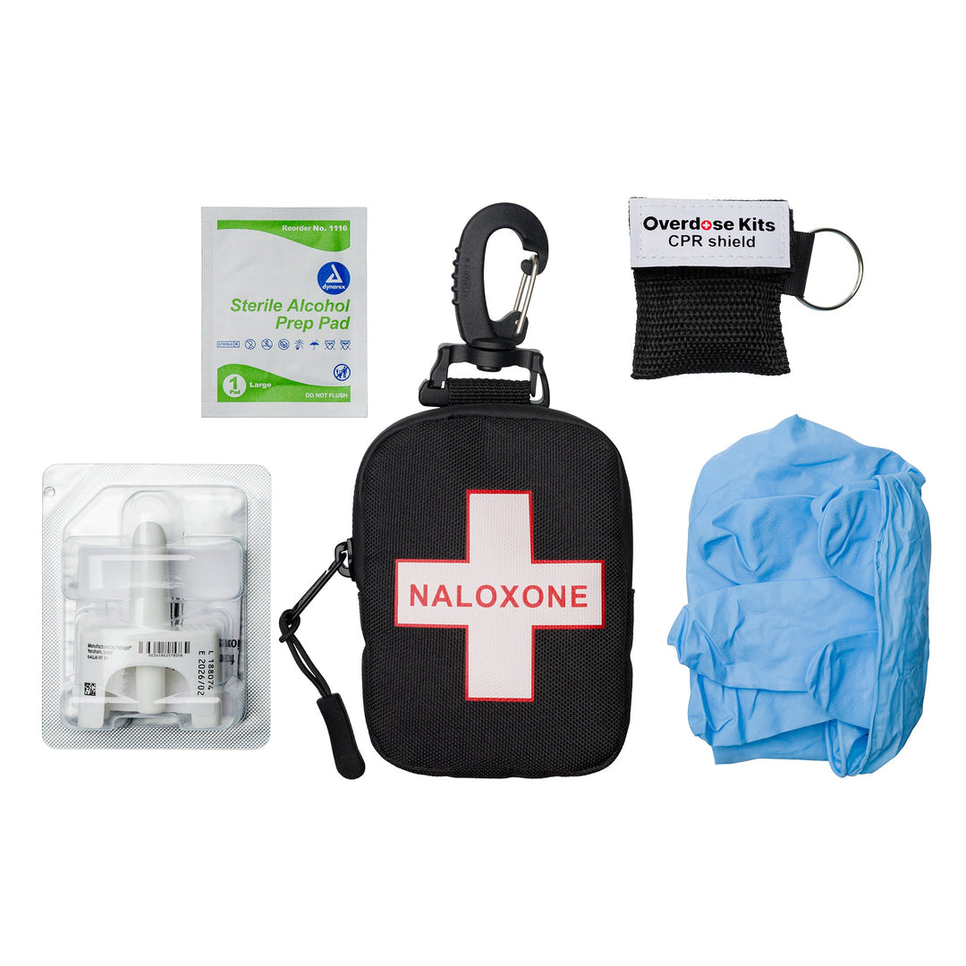 Mini Naloxone Duty Belt Pouch – Securely Holds One Nasal Spray Dose for Rapid Overdose Response