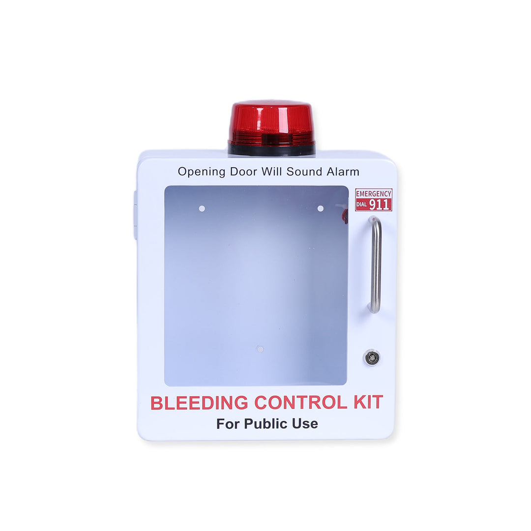 Bleeding Control Kit + Emergency Wall Cabinet