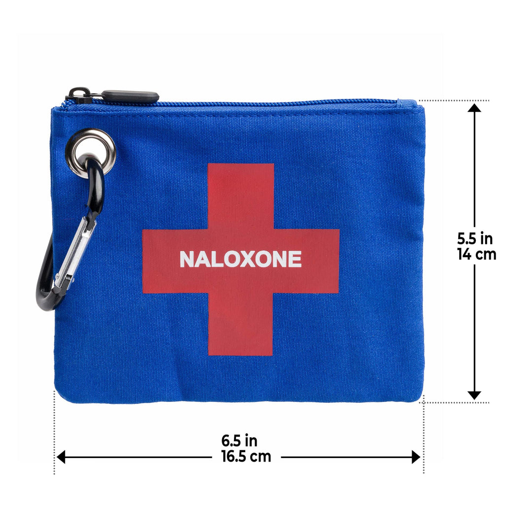 Naloxone Canvas Bag | Holds Two Naloxone Nasal Sprays