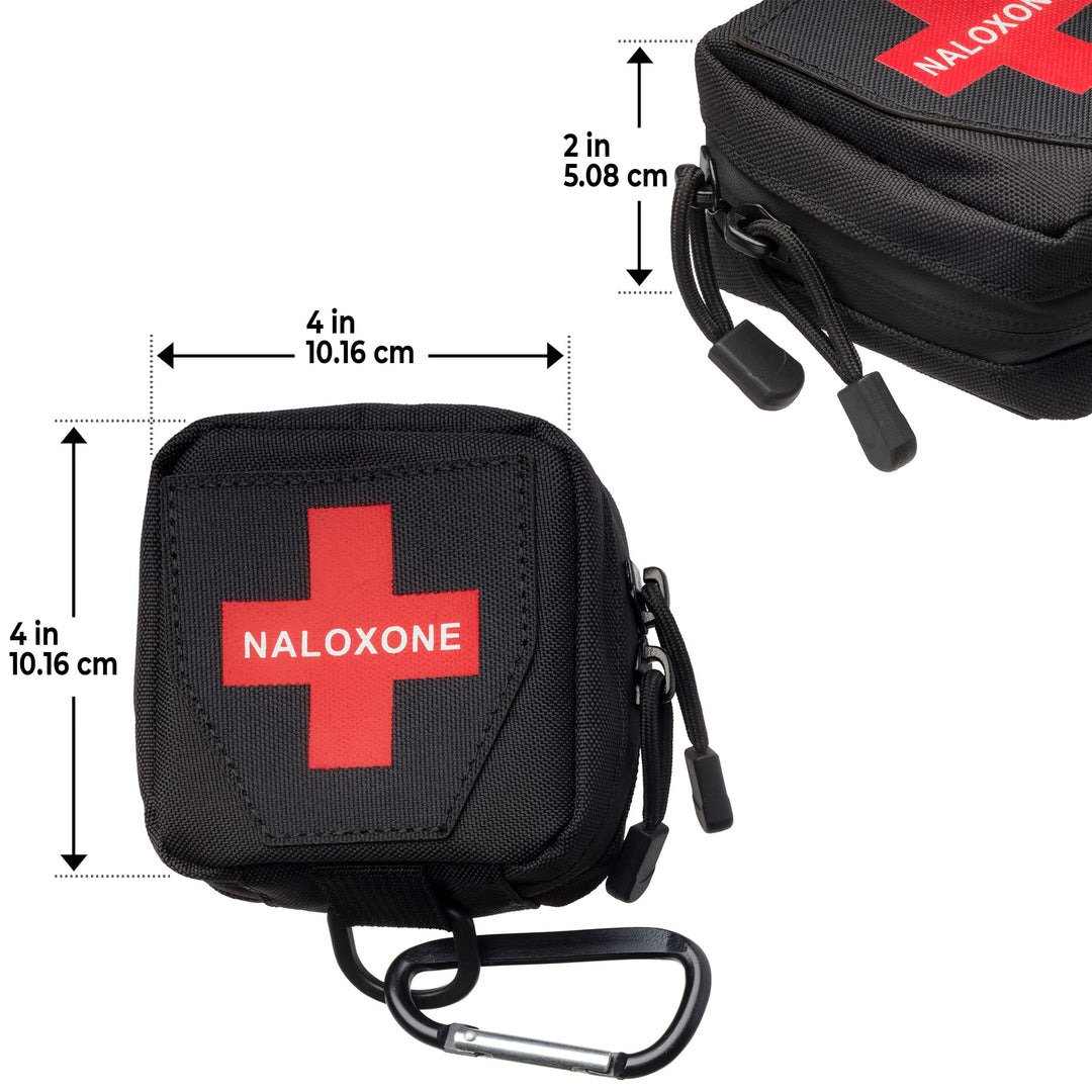 Naloxone Duty Belt Pouch | Holds Two Naloxone Nasal Sprays