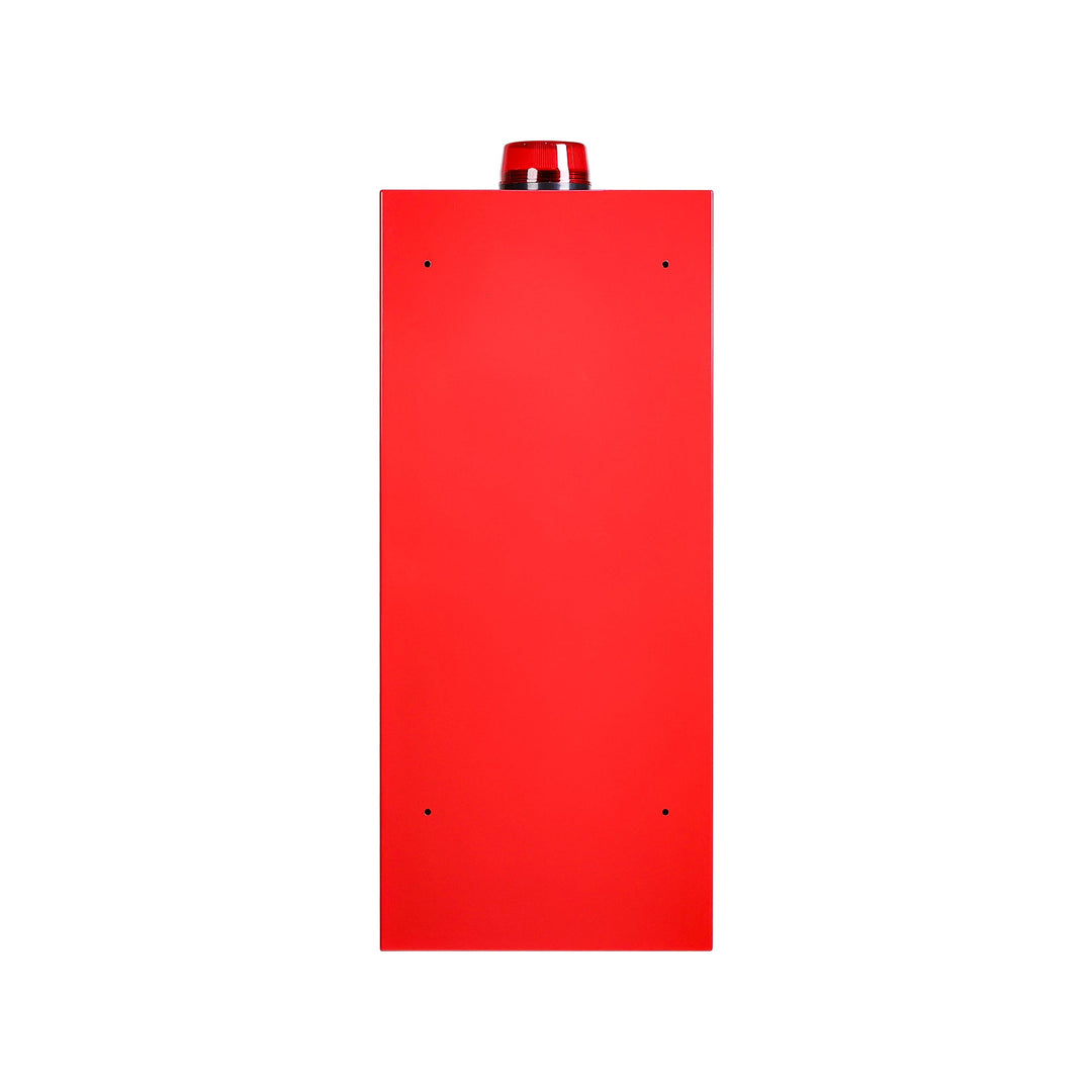 Fire Extinguisher Cabinet | Wall & Surface Mount | Holds 2.5 pound, 5 lb or 10 lb Extinguishers | Optional Alarm & Lock | Fire Safety Instructions Included