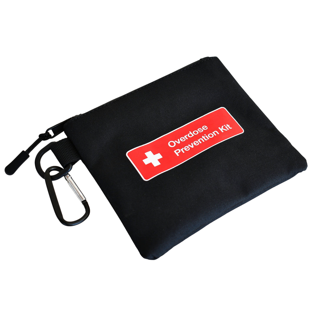 Naloxone Canvas Bag - Compact Overdose Prevention Kit Pouch (Naloxone not Included)