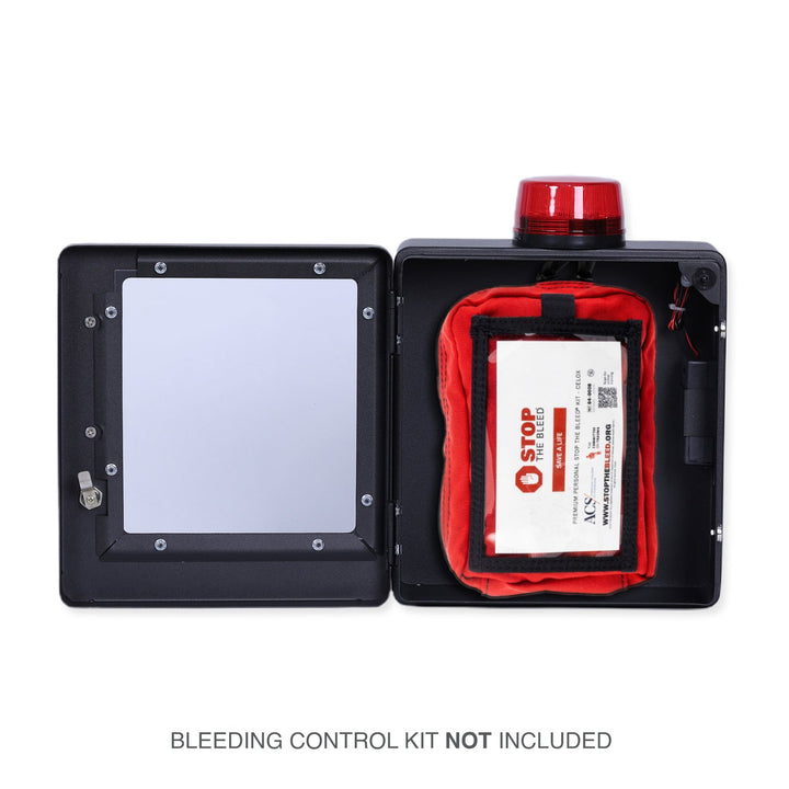 Bleeding Control Kit + Emergency Wall Cabinet