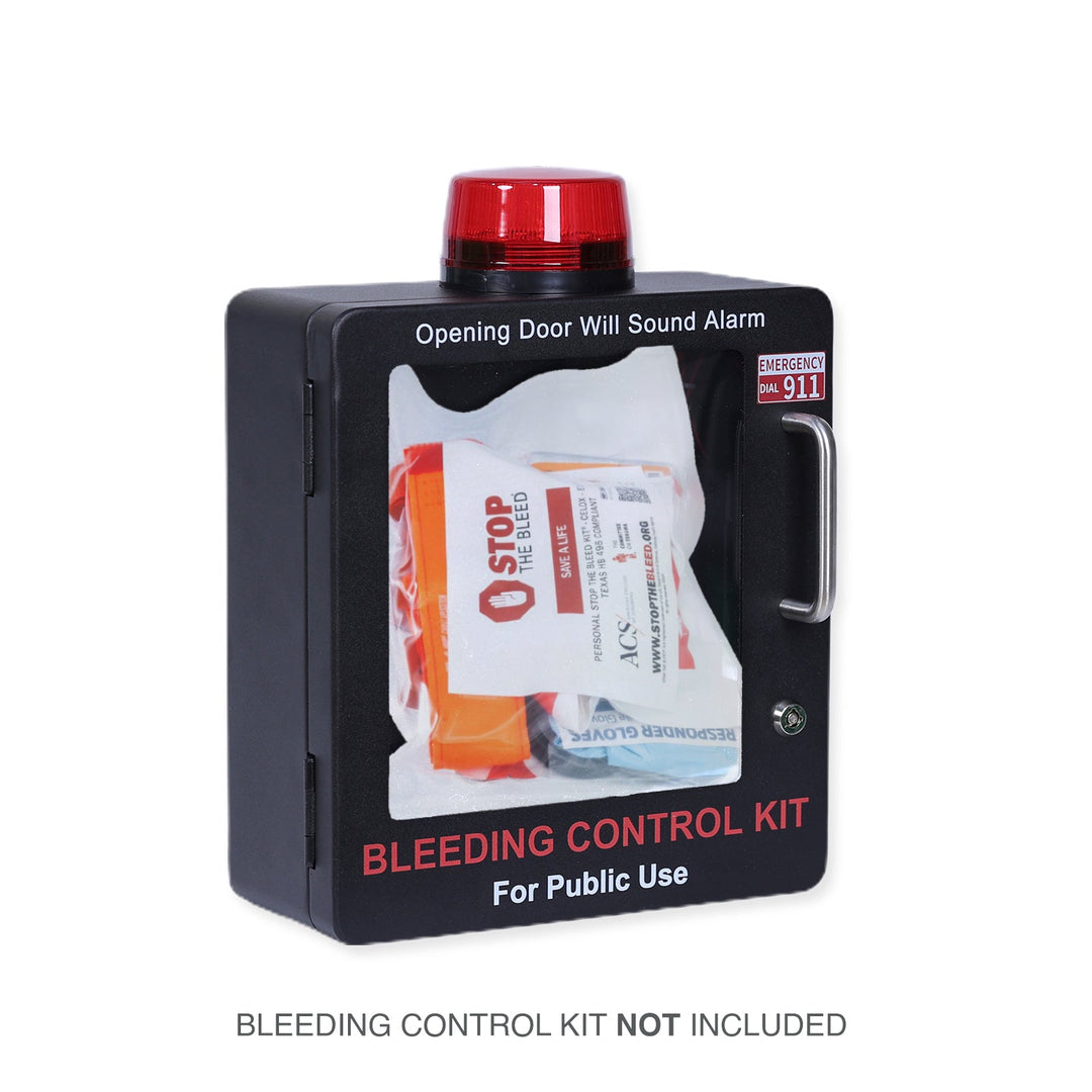 Bleeding Control Kit + Emergency Wall Cabinet