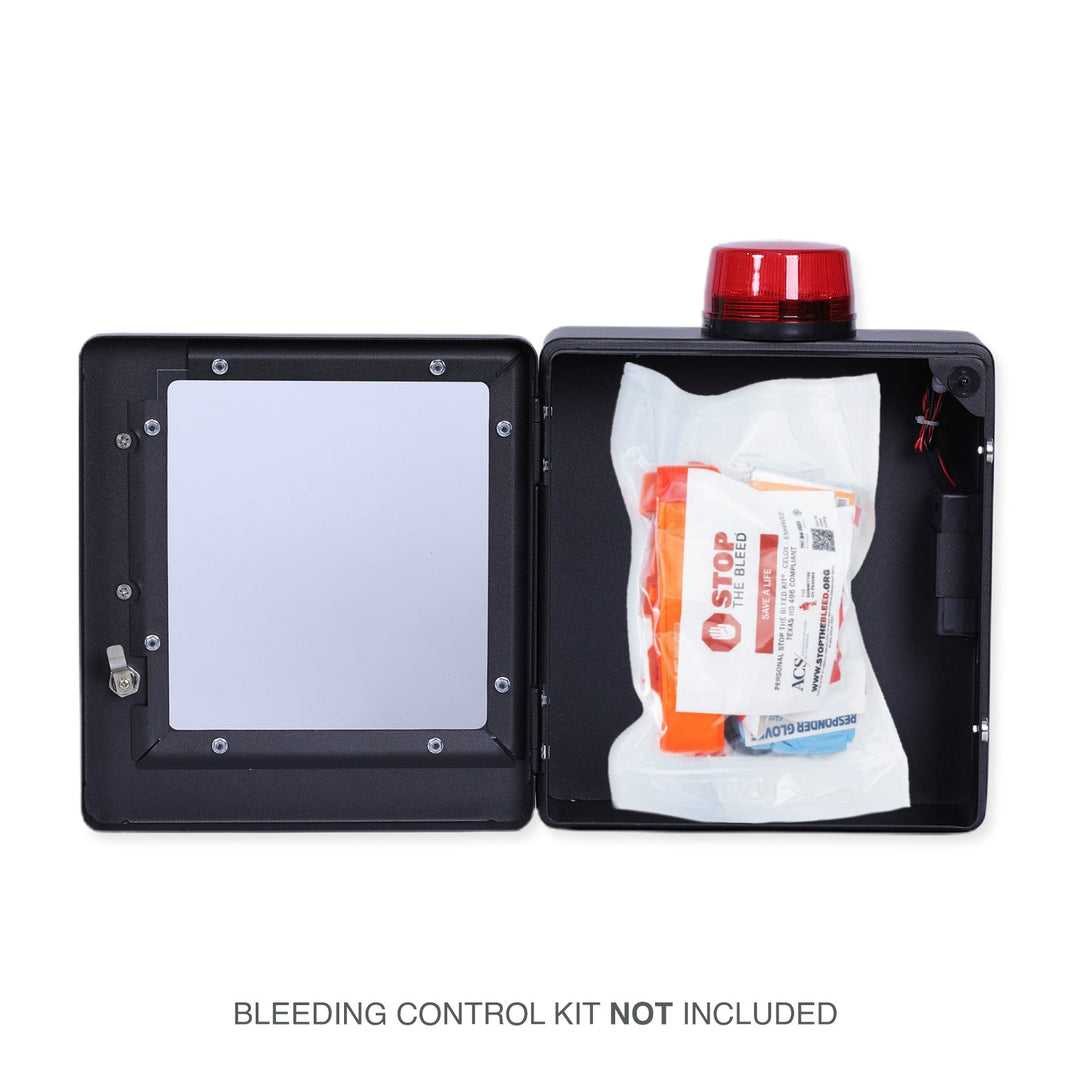 Bleeding Control Kit + Emergency Wall Cabinet