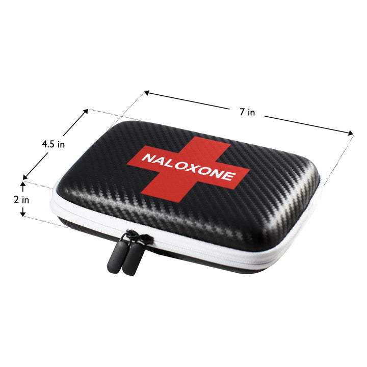 Naloxone Hard Shell Case | Holds Two Naloxone Nasal Sprays