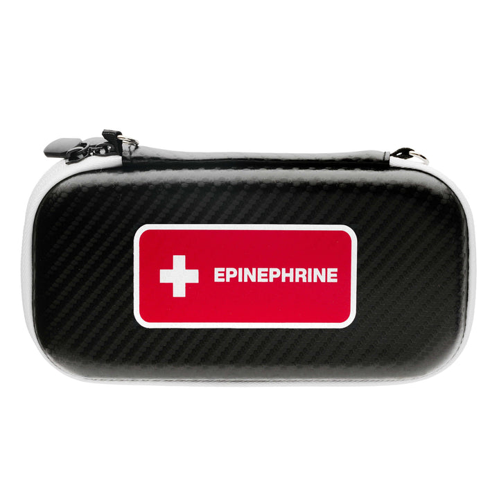 EpiPen Insulated Hardshell Case | Slim & Compact Design Holds 2 EpiPens & Medical Accessories | Carabiner & Medical Id Card Included