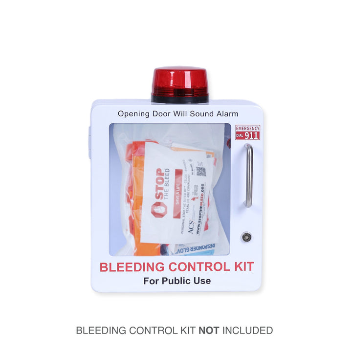 Bleeding Control Kit + Emergency Wall Cabinet