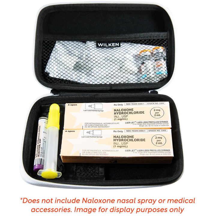 Naloxone Hard Shell Case | Holds Two Naloxone Nasal Sprays