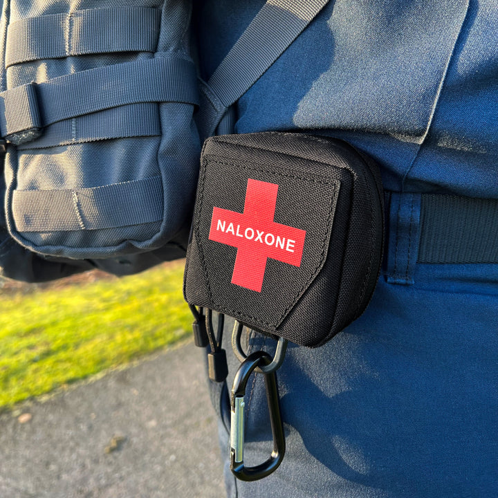 Naloxone Duty Belt Pouch | Holds Two Naloxone Nasal Sprays