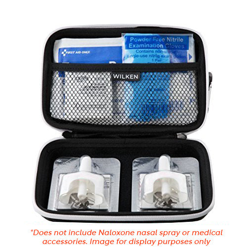 Naloxone Hard Shell Case | Holds Two Naloxone Nasal Sprays